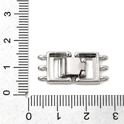 Brass Fold Over Clasps KK-Z150-20P-01-1