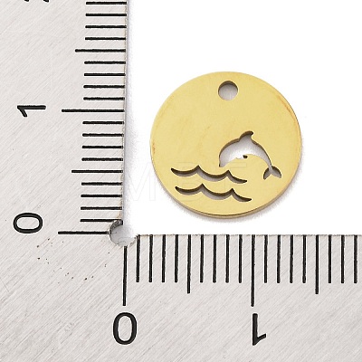 201 Stainless Steel Charms STAS-U016-11G-1