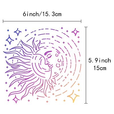 Stainless Steel Cutting Dies Stencils DIY-WH0238-145-1