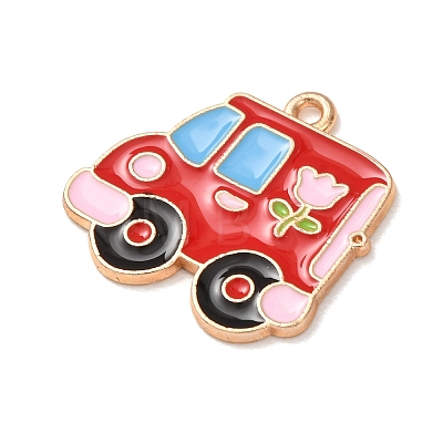 Alloy with Enamel Pendants AL-CBA9CD2-03E-1