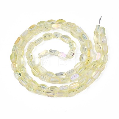 Electroplate Glass Beads Strands EGLA-S188-12-B03-1