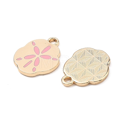 Alloy Enamel Pendants ENAM-G235-08G-04-1