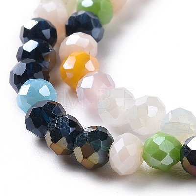 Glass Beads Strands GLAA-E036-05C-1