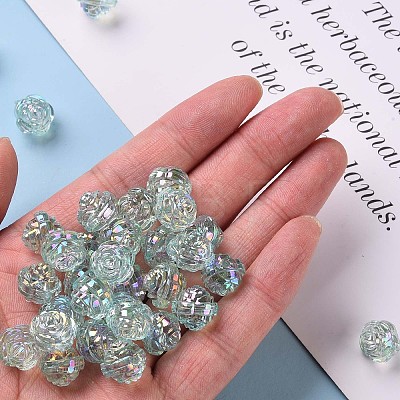 Transparent Acrylic Beads X-TACR-S154-33C-754-1