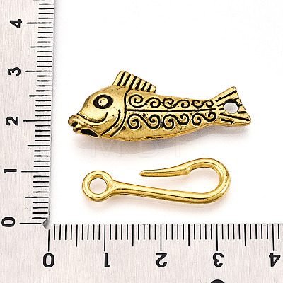 Alloy Toggle Clasps PALLOY-WH0110-18AG-1