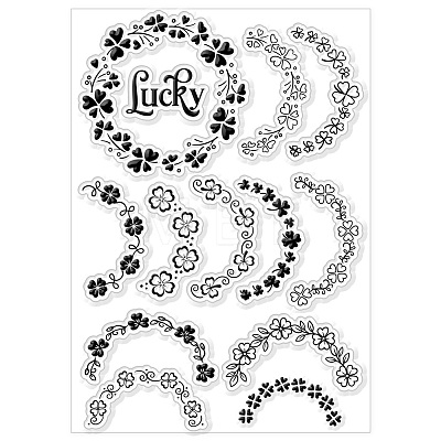 Custom PVC Plastic Clear Stamps DIY-WH0618-0022-1