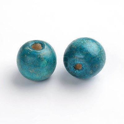 Natural Maple Wood Beads X-TB12mmY-9-1
