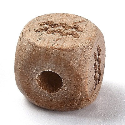 Natural Wood Constellation Beads LS-WOOD-M002-11-1