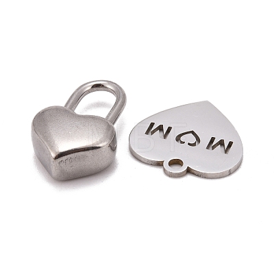 Stainless Steel Charms STAS-MSMC001-05-1