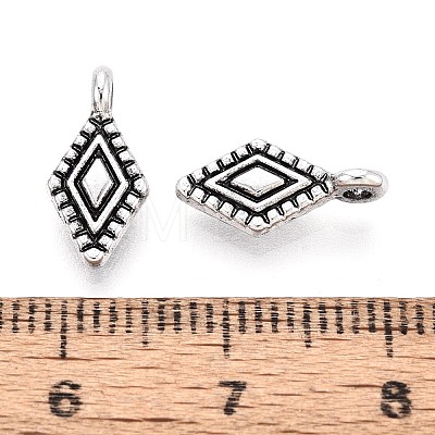 Tibetan Style Alloy Pendants TIBE-N015-02AS-1