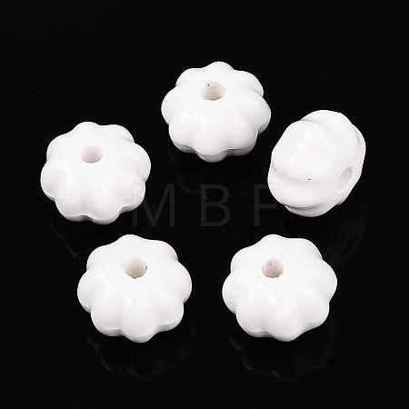 Handmade Porcelain Ceramic Beads PORC-T133-26H-1