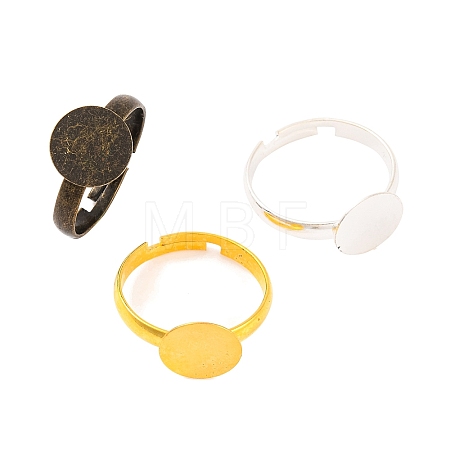 Brass Pad Ring Base Findings EC022-M-NR-1
