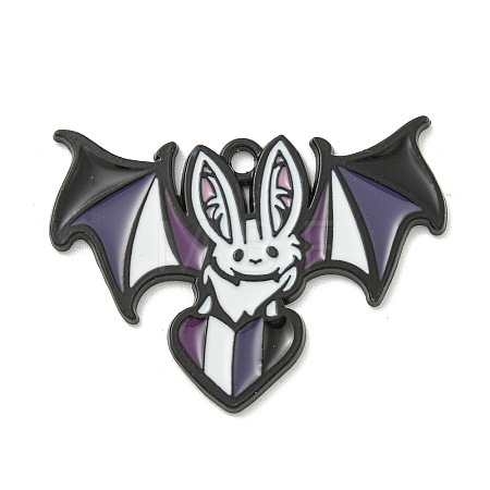 Halloween Theme Alloy Enamel Pendants X1-ENAM-I060-07D-1