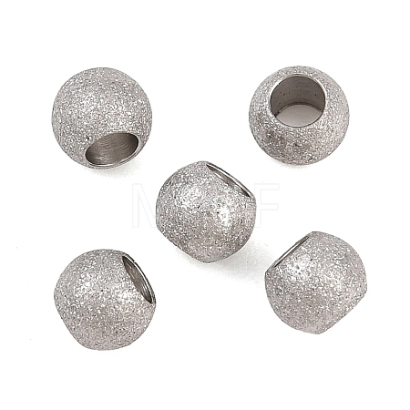 304 Stainless Steel Beads SA-H001-01B-P-1