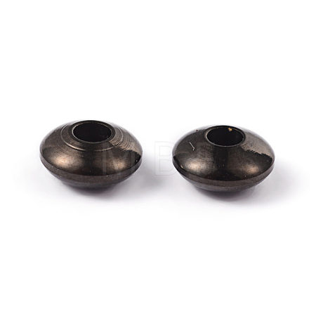 Rondelle Ion Plating(IP) 304 Stainless Steel Spacer Beads STAS-L176-06-1