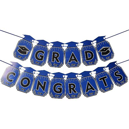 Congrats Grad Paper Hanging Banner TH-FZCC84D-01A-02-1