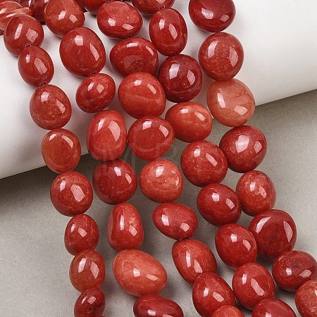 Dyed Natural White Jade Beads Strands GG-CBACF26-B01-06-1
