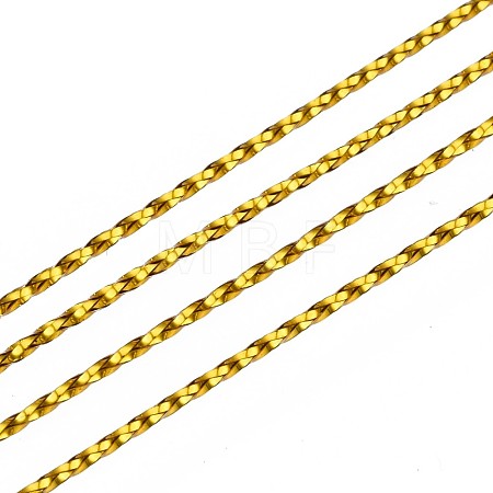 1mm Jewelry Braided Thread Metallic Threads MCOR-S002-01-1