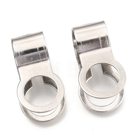 Non-Tarnish 304 Stainless Steel Ball Chain Connectors X-STAS-R089-08B-P-1