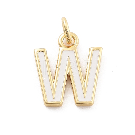 Rack Plating Brass Pendants KK-C065-05W-G-1