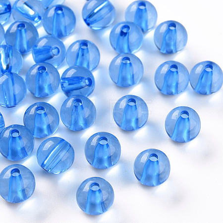 Transparent Acrylic Beads X-MACR-S370-A10mm-759-1