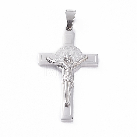 Tarnish Resistant 304 Stainless Steel Pendants X-STAS-N017-13P-1