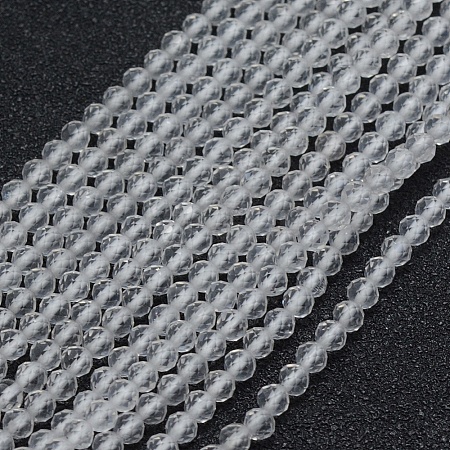 Natural Quartz Crystal Beads Strands G-E411-28-2mm-1
