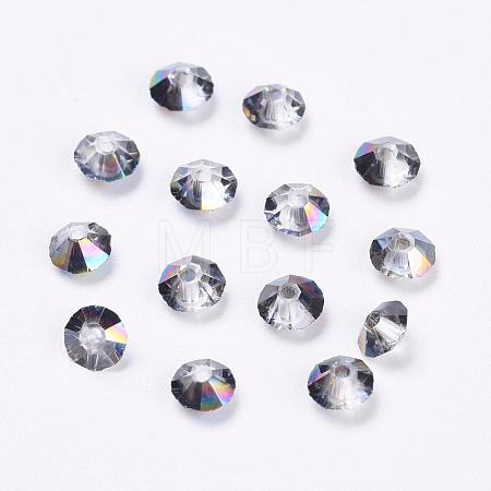 Imitation Austrian Crystal Beads SWAR-F061-2x5mm-31-1