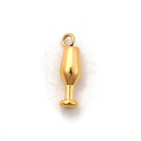 304 Stainless Steel Pendants STAS-P411-02D-G-1