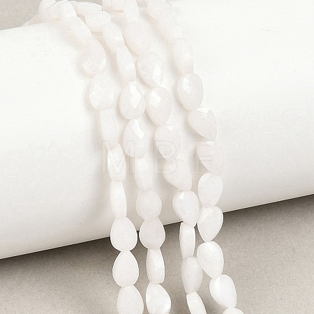 Natural White Moonstone Beads Strands G-A303-A01-01-1