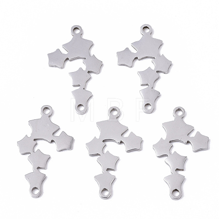 Tarnish Resistant 201 Stainless Steel Links Connectors STAS-N091-72-1