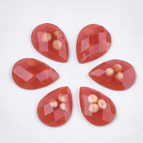 Epoxy Resin Cabochons CRES-S361-01H-1
