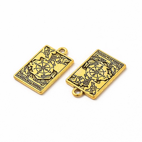 Tibetan Style Alloy Pendants PALLOY-M207-06AG-06-1