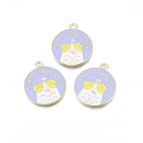 Alloy Enamel Pendants ENAM-S115-179-1