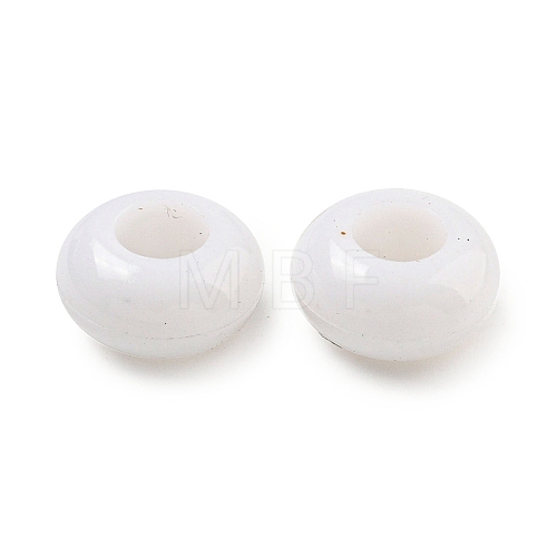 Opaque Acrylic European Beads SACR-L007-031A-1