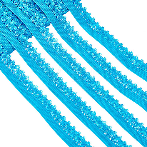 Gorgecraft Polyester Elastic Cords with Single Edge Trimming EC-GF0001-38A-1