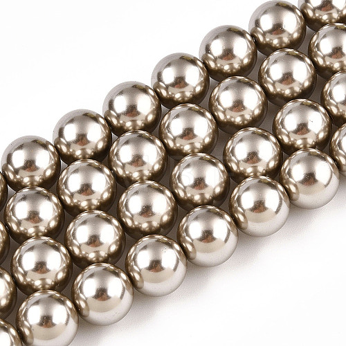 Glass Pearl Beads Strands HY-G002-01F-13-1