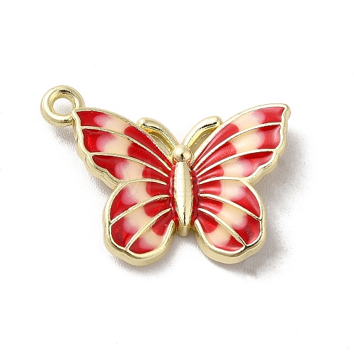 Alloy Enamel Pendants ENAM-Q447-06G-01-1