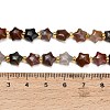 Natural Indian Agate Beads Strands G-Z080-A27-8mm-5