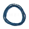 Electroplated Non-magnetic Hematite Beads Strands G-P571-A01-01E-2