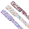 7.5M 3 Colors Printed Cotton Ribbon OCOR-FG0003-31-1