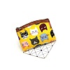 Cat Pattern Cloth Clutch Bags PAAG-PW0016-23A-03-1