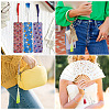 27Pcs 9 Colors Polyester Tassel Big Pendants FIND-SW0001-14-8