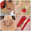 11 Strands 11 Styles Electroplate Glass Beads Strands EGLA-TA0003-06-9