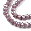Electroplate Glass Beads Strands LS-EGLA-A034-P1mm-A12-3