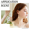 40Pcs 2 Colors 304 Stainless Steel Cabochons STAS-DC0001-21-6