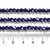 Electroplate Opaque Glass Beads Strands LS-EGLA-A035-P4mm-A09-4