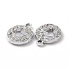 Alloy Crystal Rhinestone Pendants ALRI-C008-30P-3