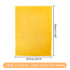 100 Sheets 2 Colors PET Stamping Hot Foil Paper DIY-FH0004-96-2
