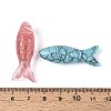 Natural & Synthetic Mixed Gemstone Carved Pendants G-T144-47M-3